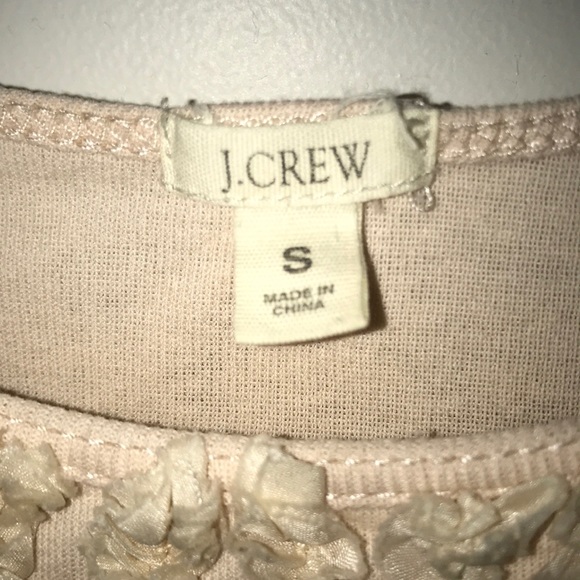 JCrew Cotton Ruffle Tank - Picture 3 of 4